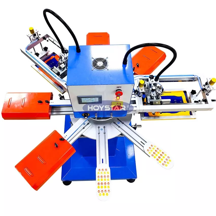 Máquina de serigrafía de calcetines de 2 colores