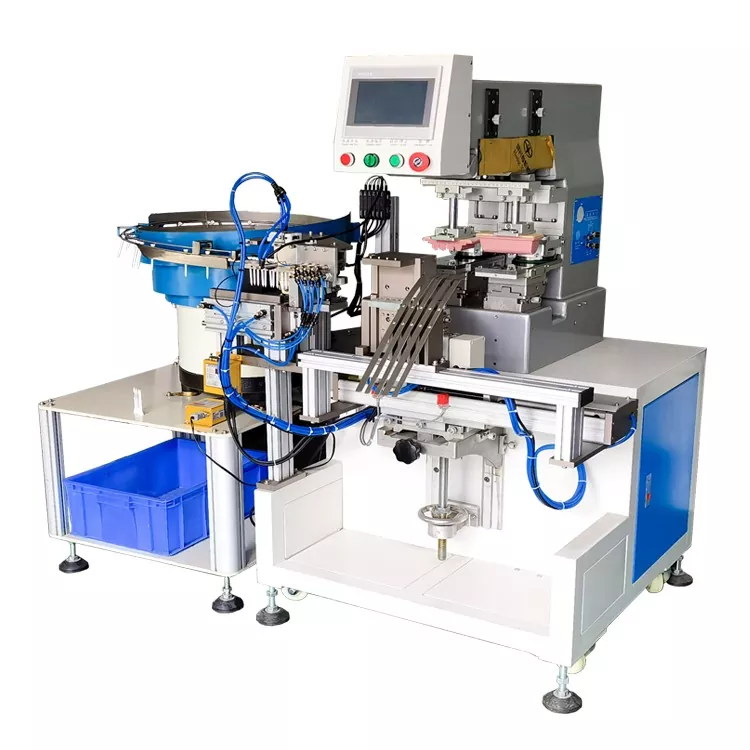 ¿Cómo puede una máquina tampográfica automática de tees de golf de 2 colores mejorar la eficiencia de la marca de tees de golf?