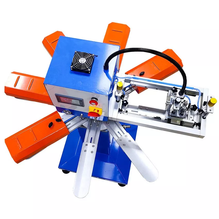 Máquina de serigrafía para calcetines antideslizantes