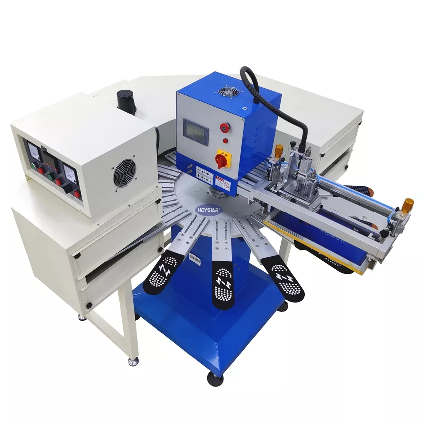 Máquina de serigrafía para calcetines de gran tamaño